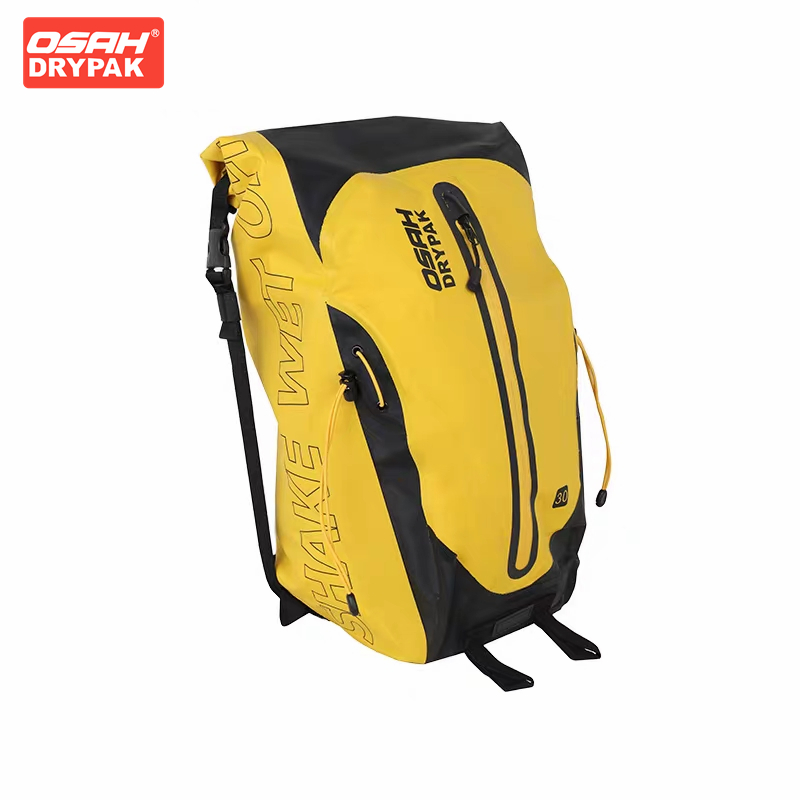 Motorcycle Gear Travel Bag - OSAH gele motortas 30L rugzak met