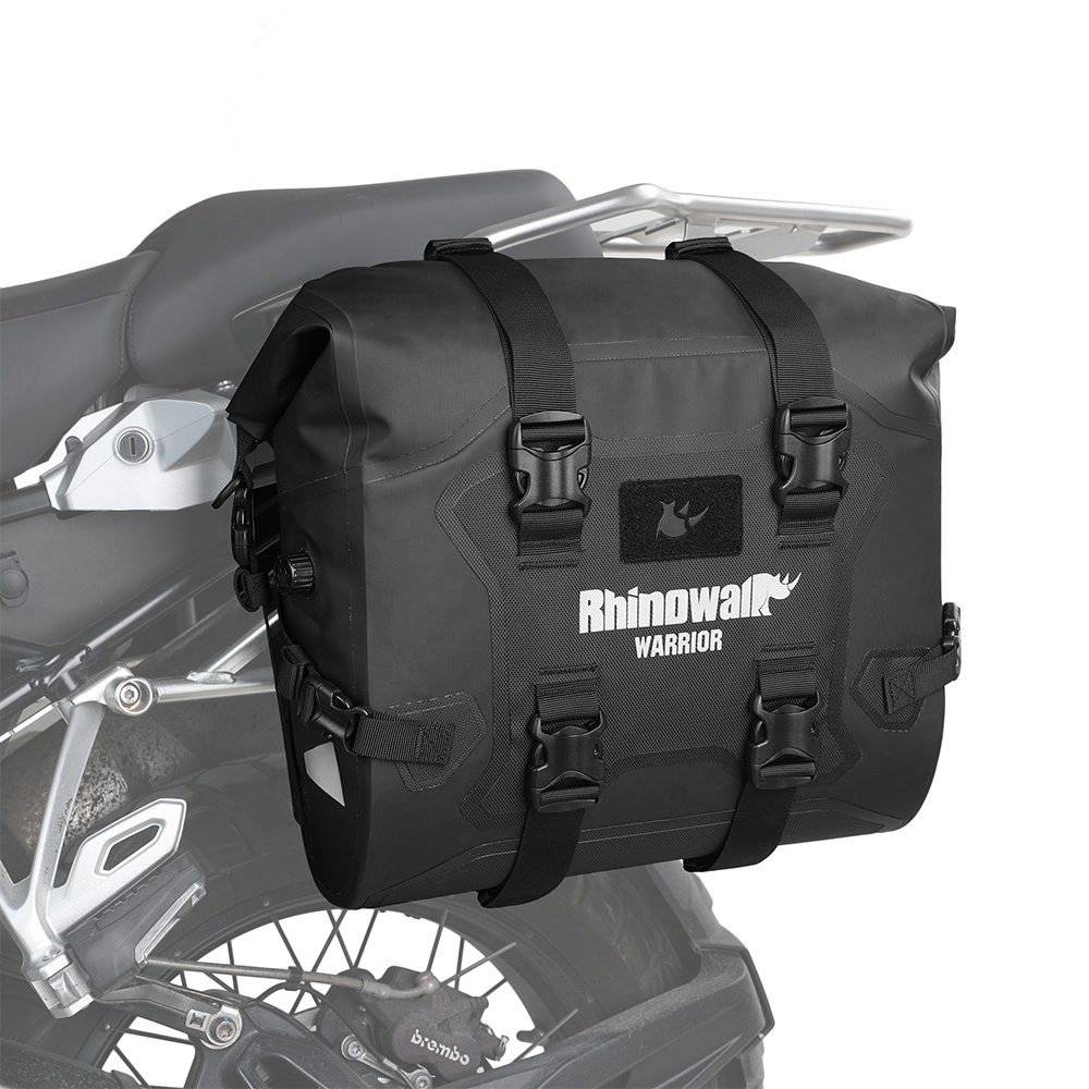 Motorcycle Gear Travel Bag - Rhinowalk Waterdichte Motorzijtas, 24L Heavy-Duty Motorreistas