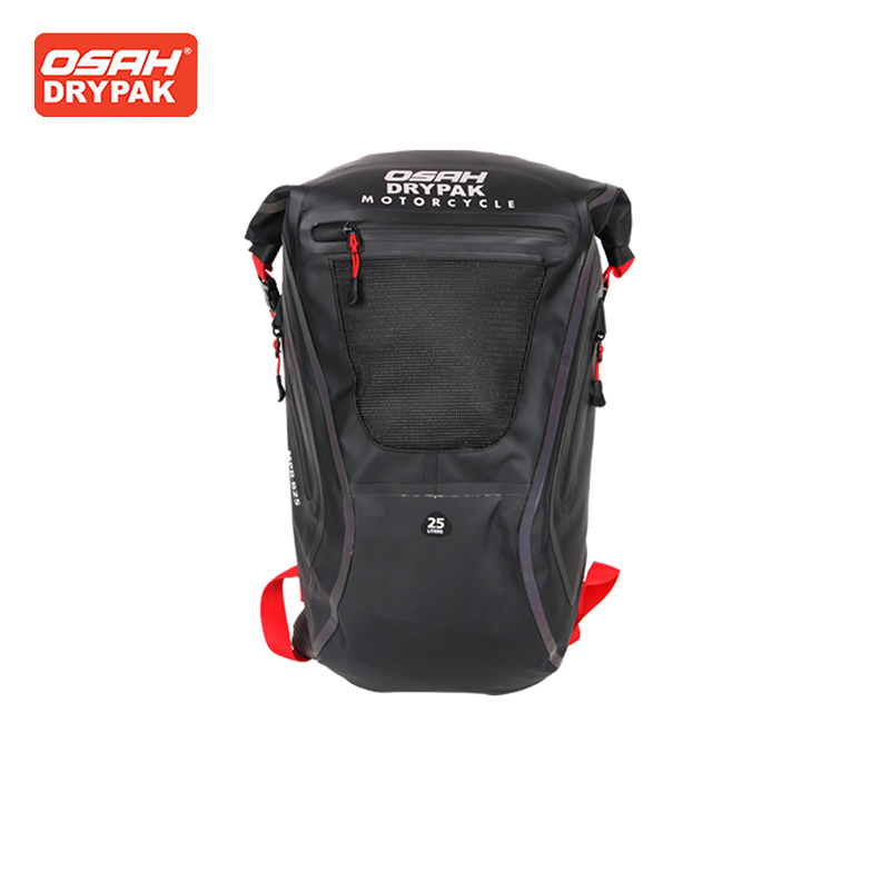 Motorcycle Gear Travel Bag - OSAH 25L Motortas Rijrugzak PVC met