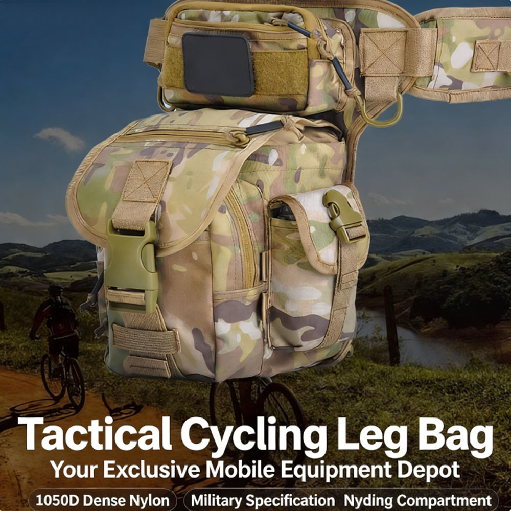 Motorcycle Gear Travel Bag - Tactische Drop Leg Bag Motorrijden Heuptas