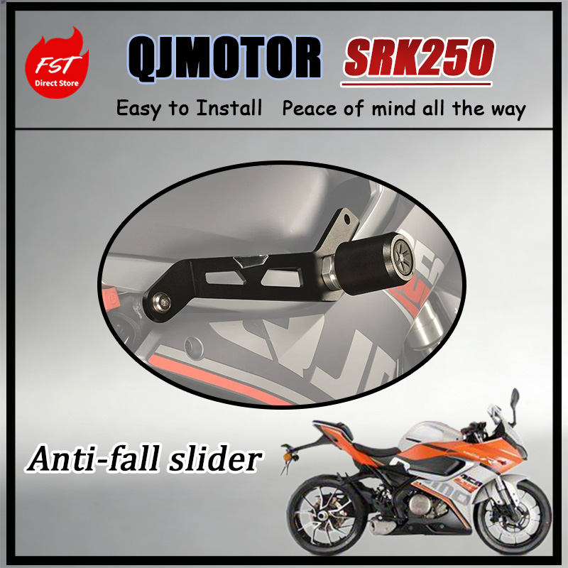 Motorcycle Gear Essentials - VOOR Compacte lichtgewicht anti-botsingsaccessoire voor QJMOTOR