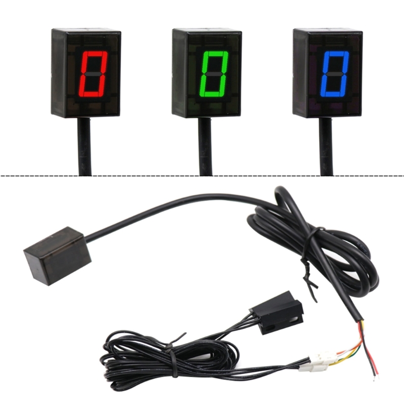 Motorcycle Gear Indicator - Off-Road Motorfiets Snelheid Gear Indicator Compatibel