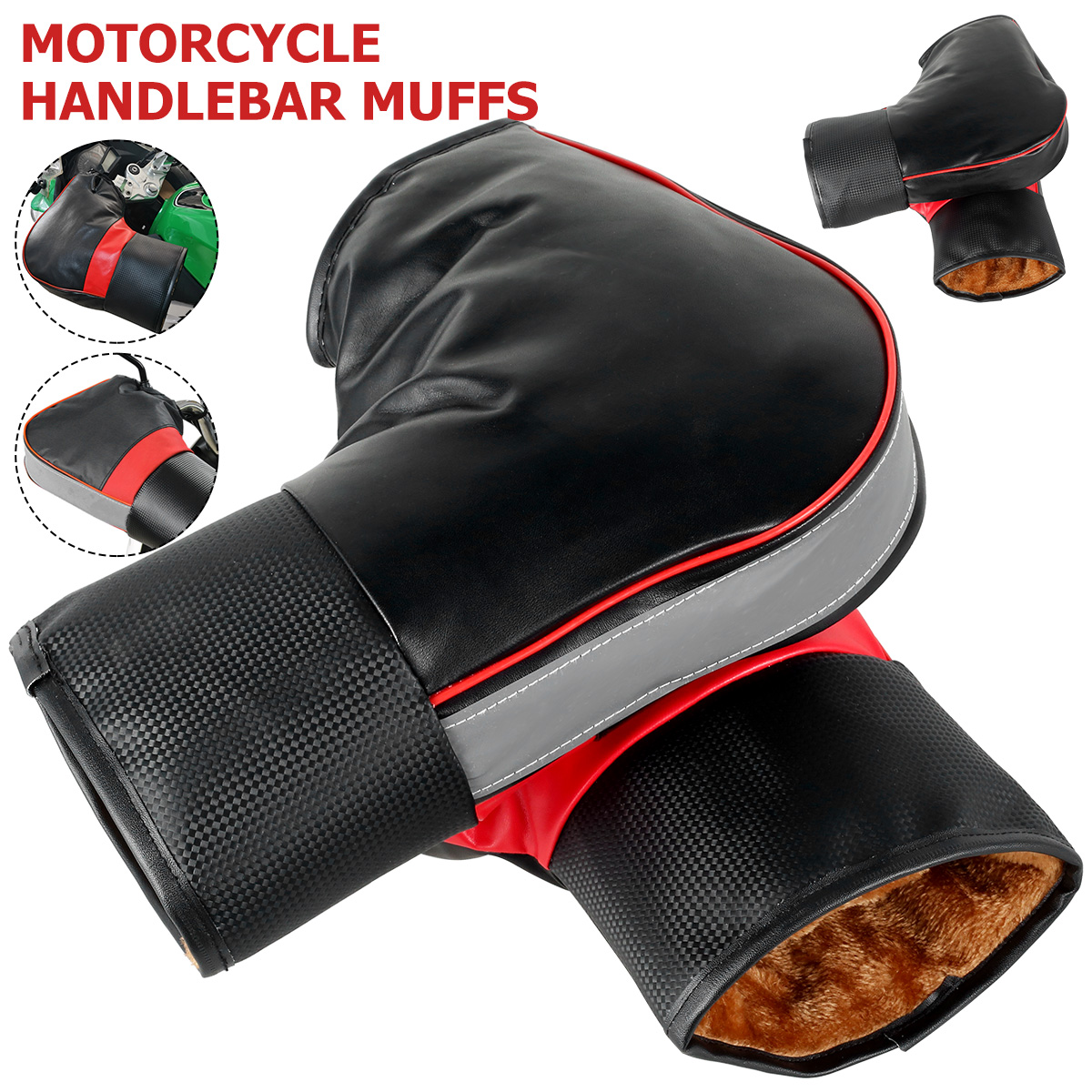 Motorcycle Gear For Winter - 1 Paar Motorfiets Stuurkappen Beschermende Motorfiets