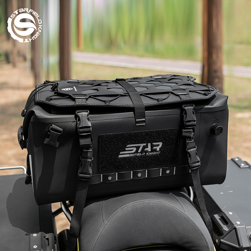 Motorcycle Gear Travel Bag - SFK Motortas Nieuwste Achterbanktas 34L Hoge