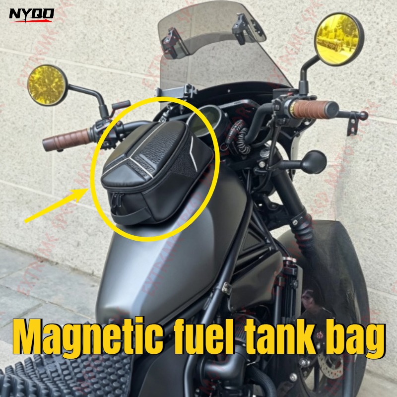 Motorcycle Gear Travel Bag - Waterdichte magnetische motorfiets brandstoftanktas voor buitenritten,