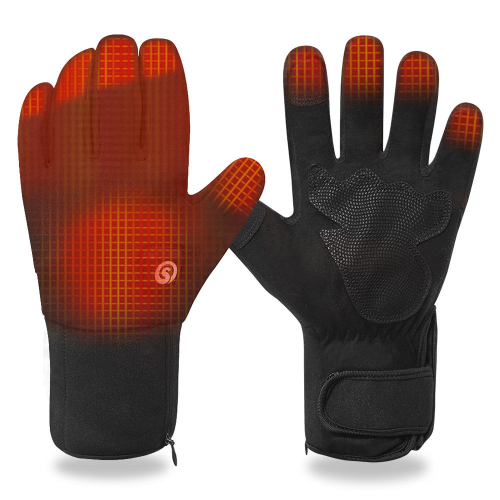 Motorcycle Gear For Winter - Winter Elektrisch Verwarmde Handschoenen Met Batterij