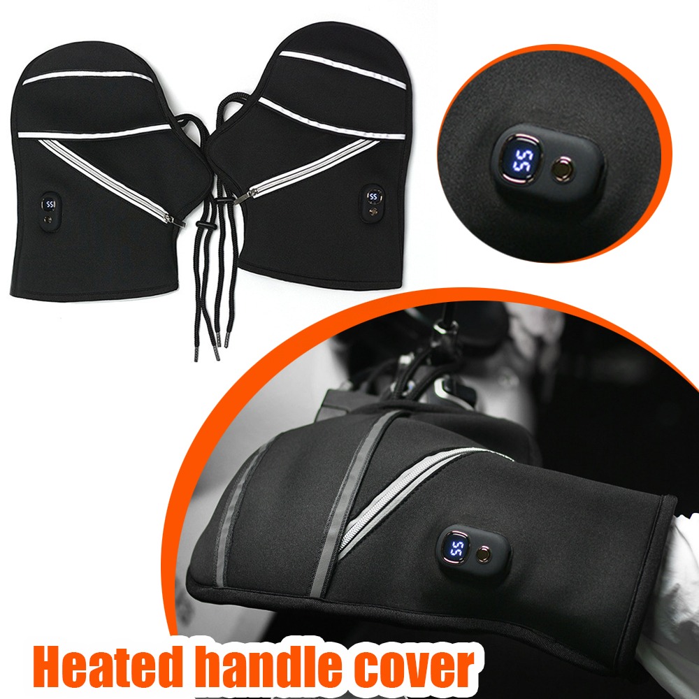 Motorcycle Gear For Winter - Motorstuurhoezen Winter verwarmde elektronische handschoenen Warm