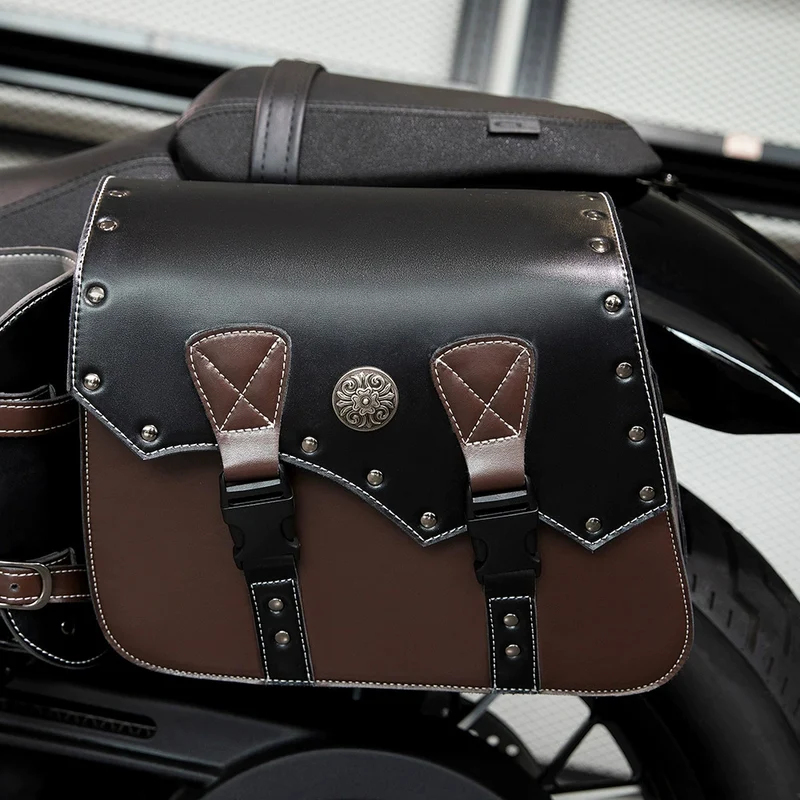 Motorcycle Gear Travel Bag - 2 STUKS Universele waterdichte motorfiets ATV-zadeltassen,