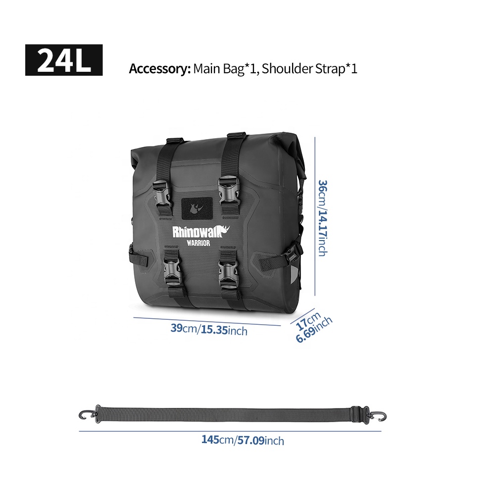 Rhinowalk Waterdichte Motorzij - Motorcycle Gear Travel Bag recensie en prijs