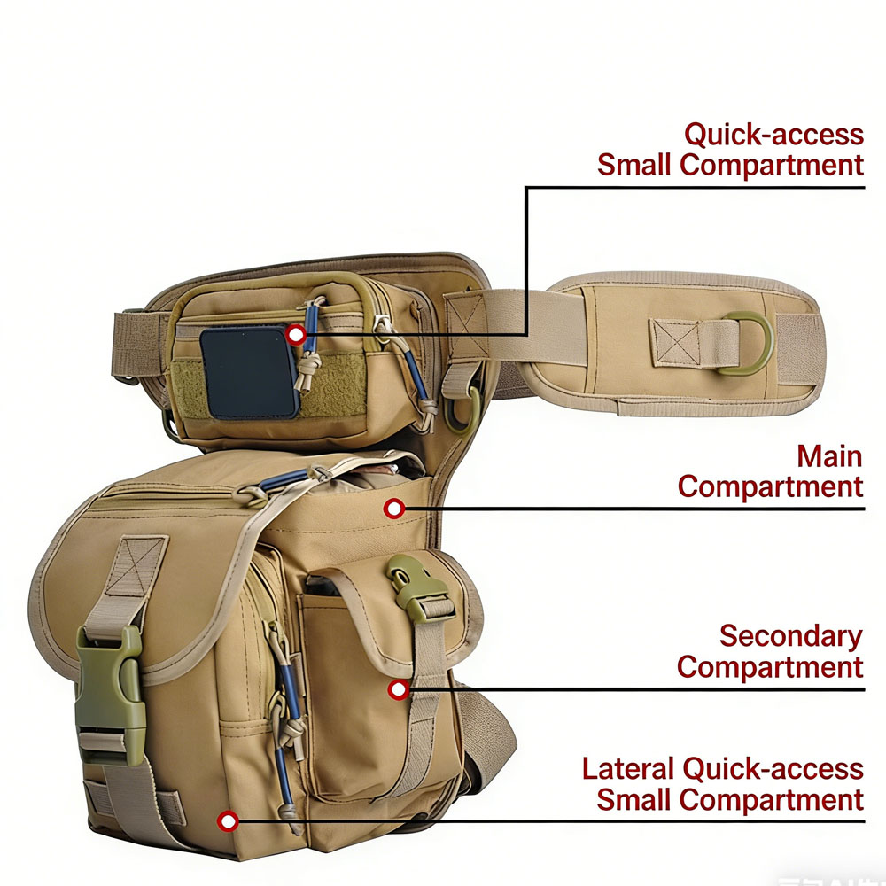 Tactische Drop Leg Bag Motorri - Motorcycle Gear Travel Bag recensie en prijs