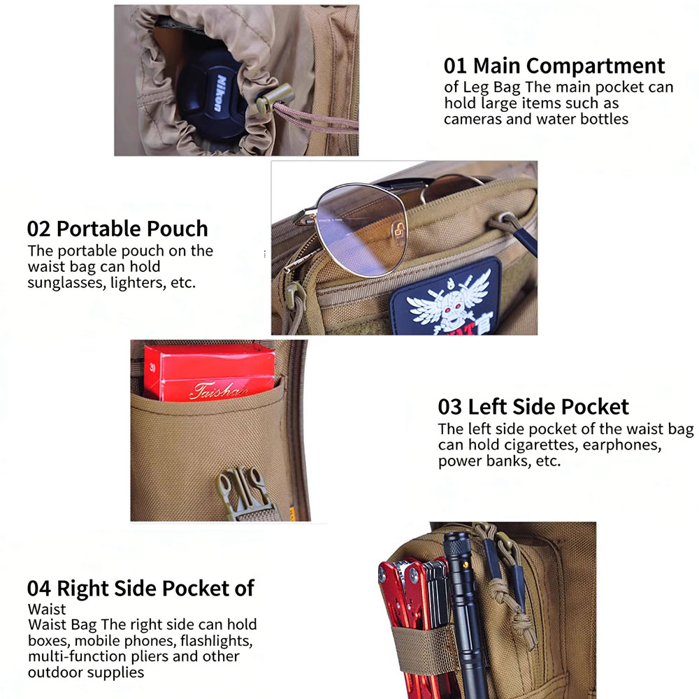 Tactische Drop Leg Bag Motorri - Motorcycle Gear Travel Bag recensie en prijs