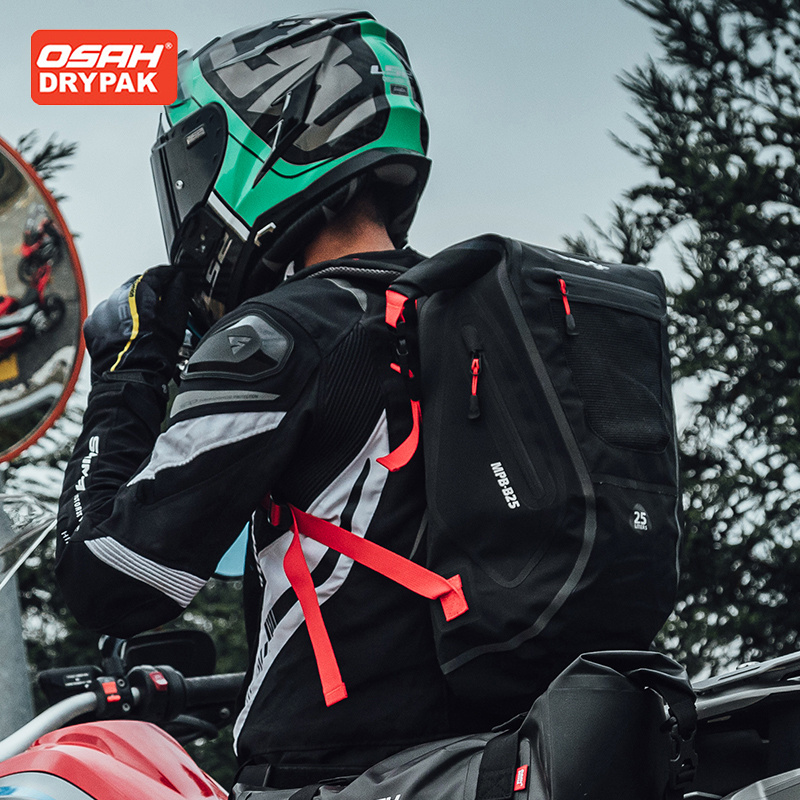 OSAH grijze motortas 25L grote - Motorcycle Gear Travel Bag recensie en prijs