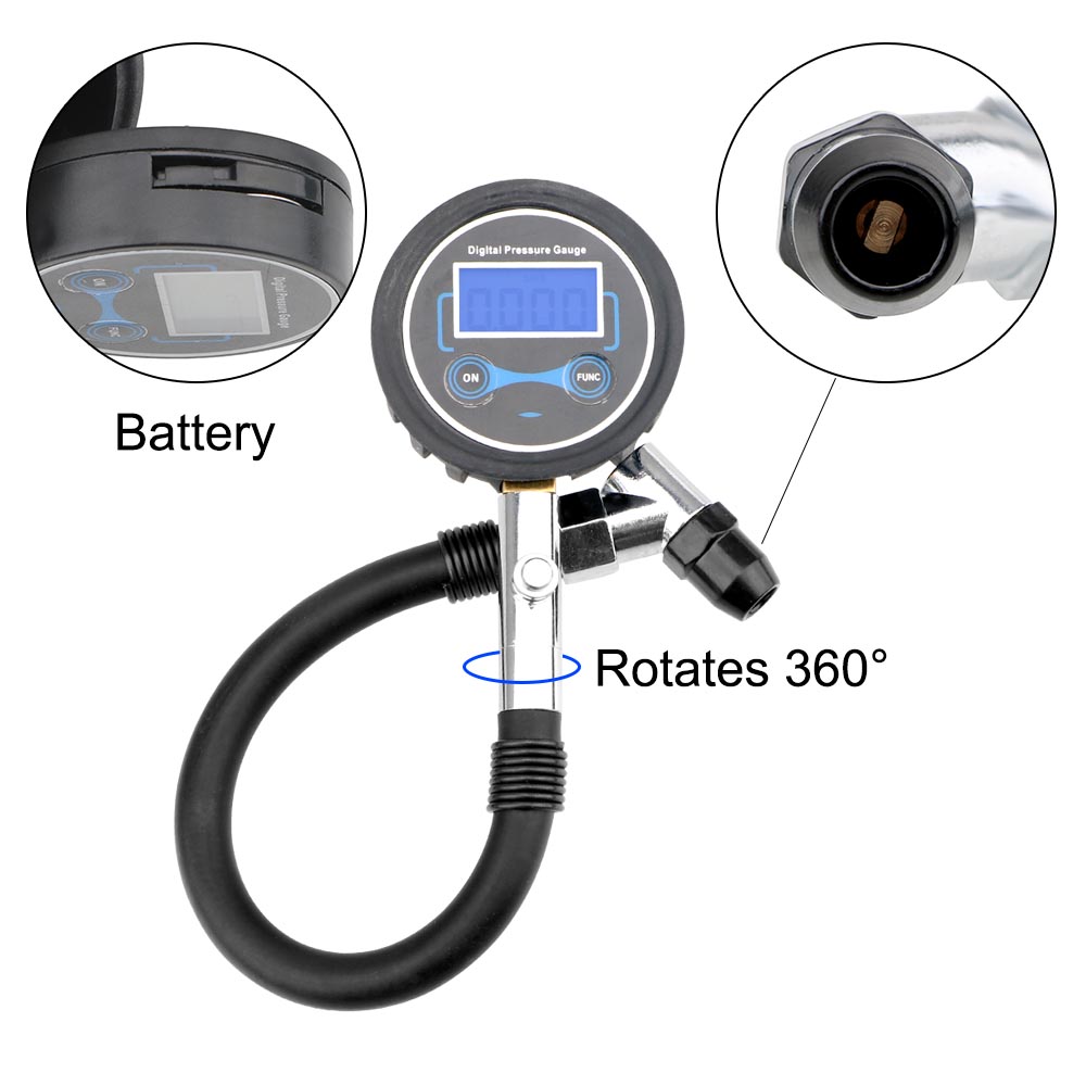 0-200psi Bandenspanningsmeter  - Tyre Pressure Gauge recensie en prijs