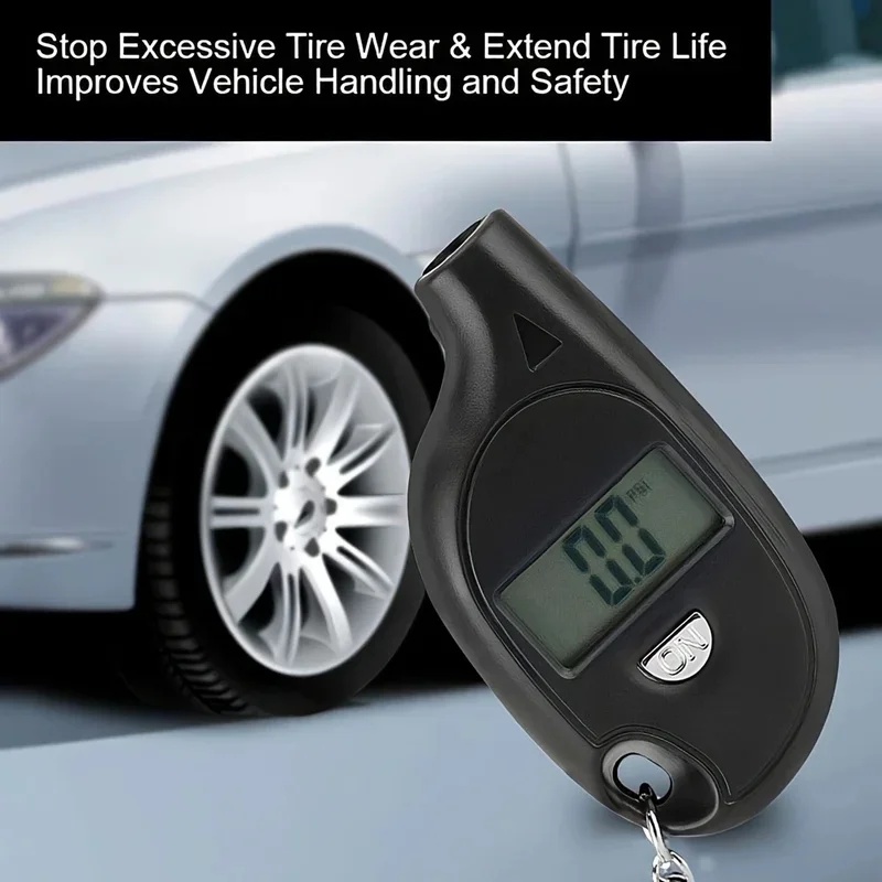 1-4 stuks Mini Sleutelhangermo - Tyre Pressure Gauge recensie en prijs