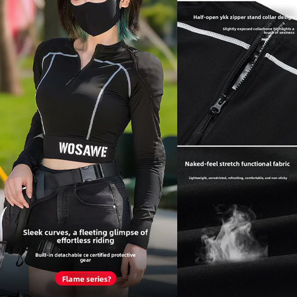 WOSAWE Dames Motorrijshirt Zom - Motorcycle Gear Jacket Women recensie en prijs