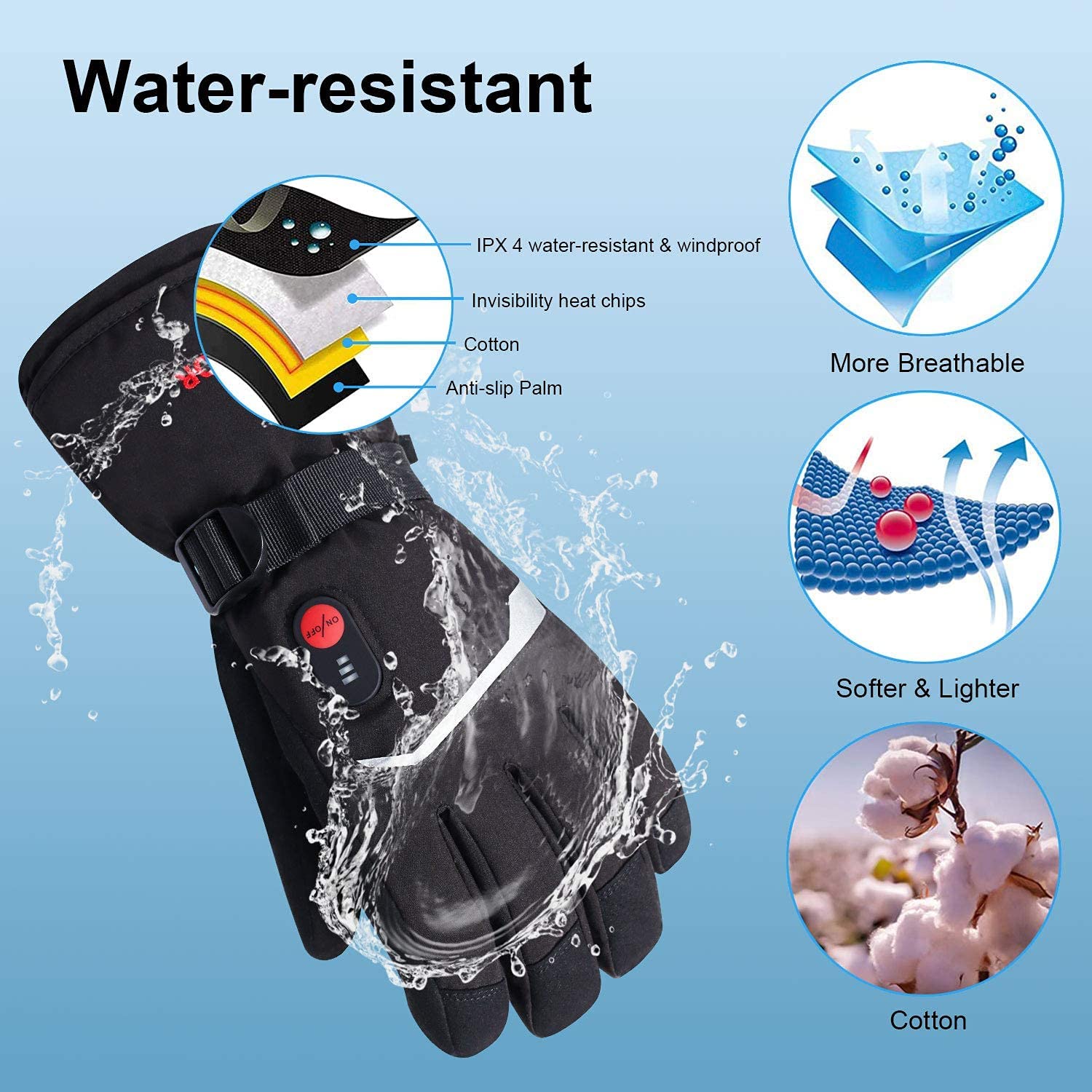 Sneeuw Hert Winter Verwarmde H - Motorcycle Gear For Winter recensie en prijs