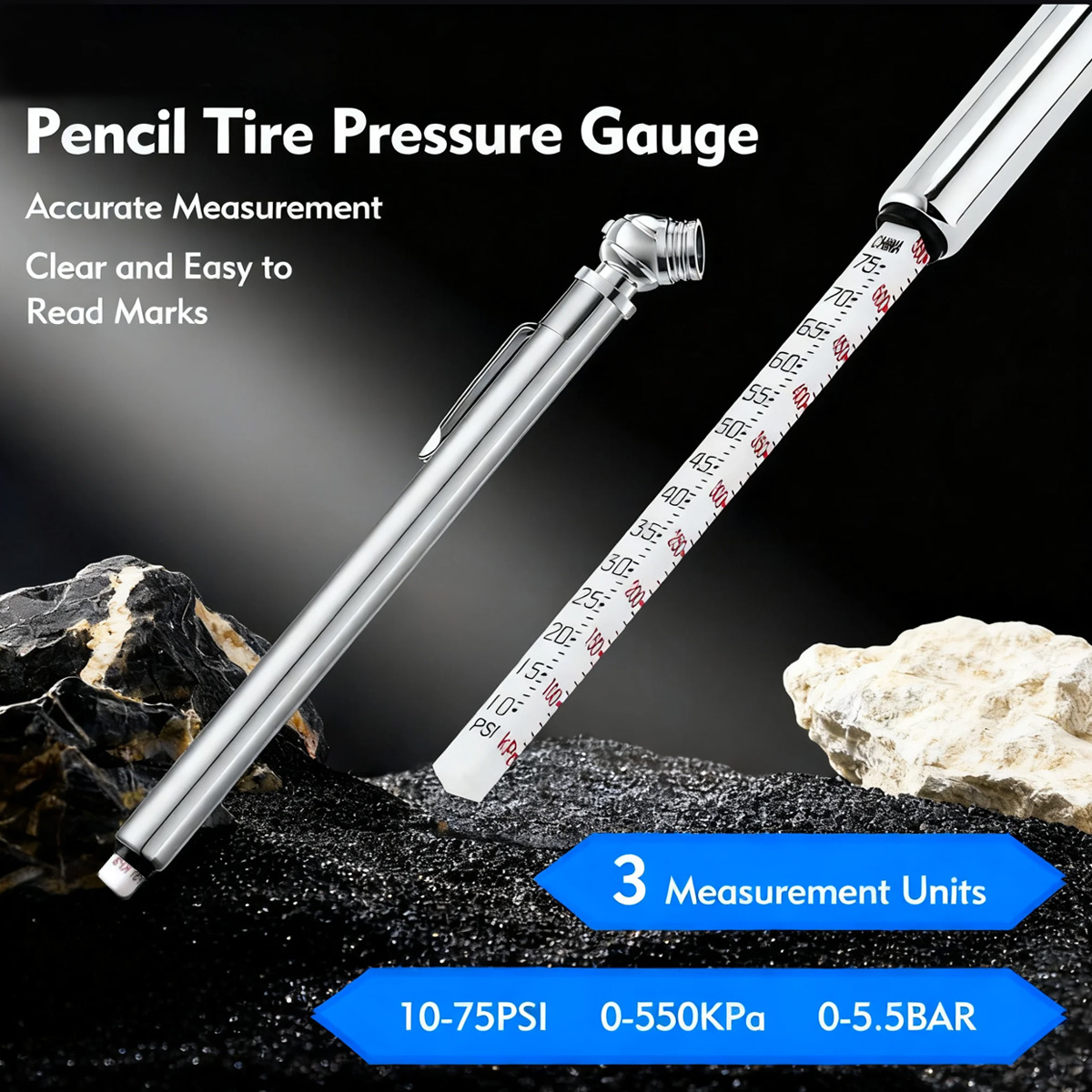 Pencil bandenspanningsmeter –  - Tyre Pressure Gauge recensie en prijs