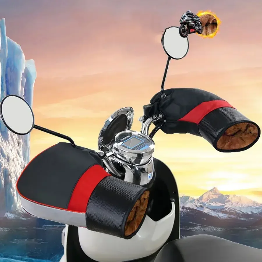 Motorstuurmoffen Dikke warme r - Motorcycle Gear For Winter recensie en prijs