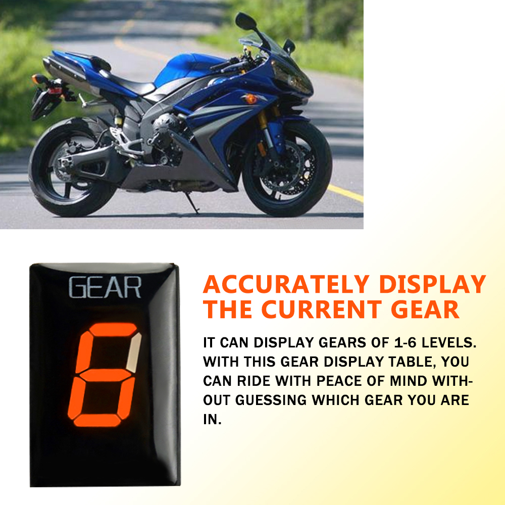 Voor YAMAHA YZF-R1 YZFR1 YZF-R - Motorcycle Gear Indicator recensie en prijs