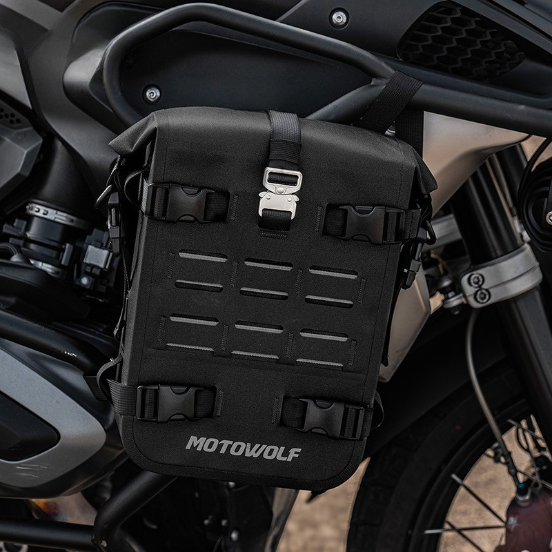 Motorfiets crashbar tas met gr - Motorcycle Gear Travel Bag recensie en prijs