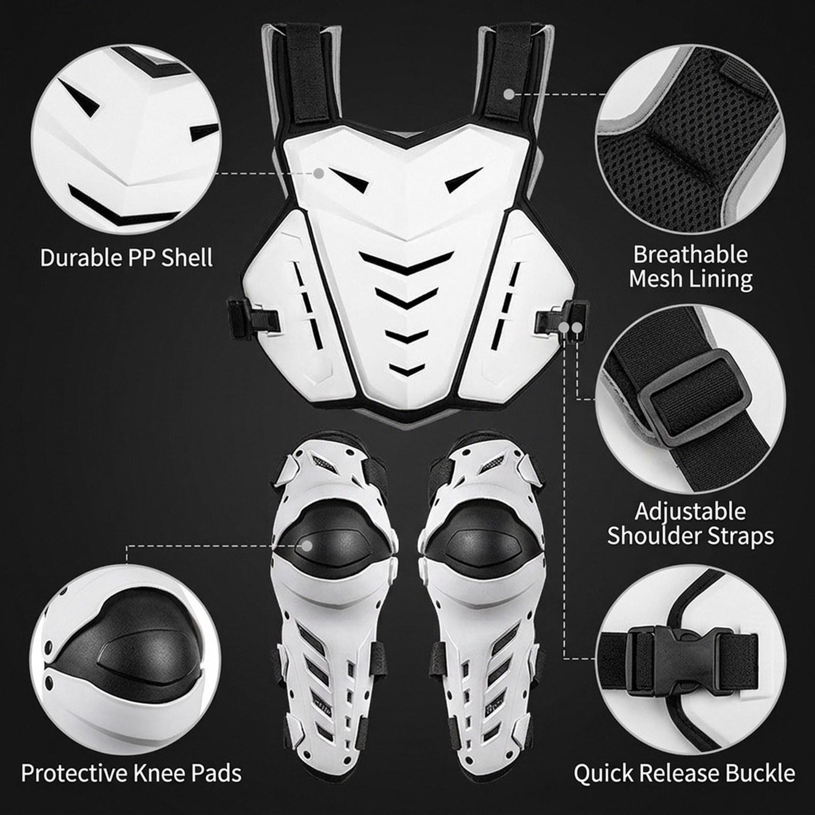 Ergonomische borstbeschermer k - Motorcycle Gear Jacket Women recensie en prijs