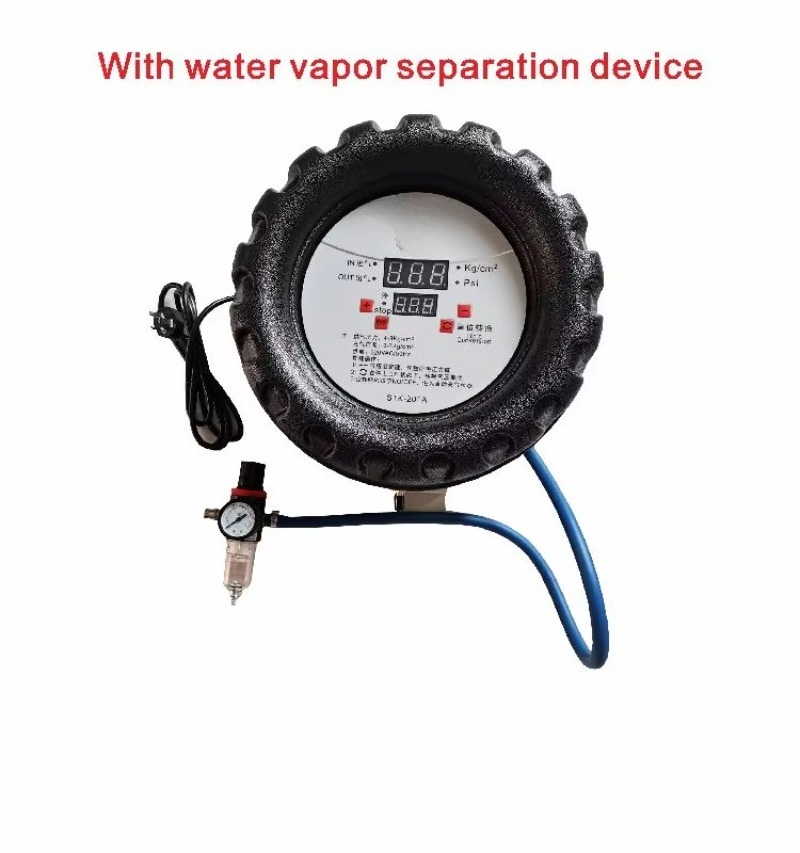 Automatische Metalen Bandenpom - Tyre Pressure Gauge recensie en prijs
